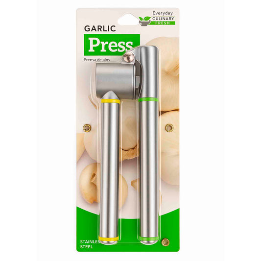 Prensa de Ajo de Acero Inoxidable Culinary Fresh – Durable y Eficiente