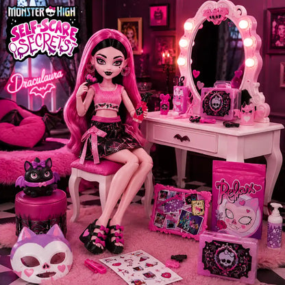 Monster High Draculaura Self-Scare Secrets 14 Piezas