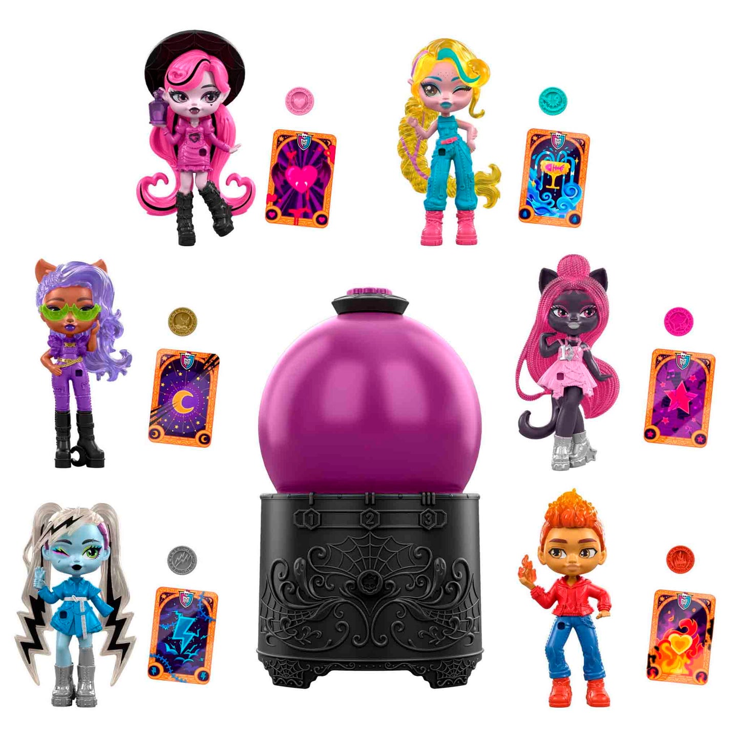 Monster High Muñeca Mini Bola de Cristal Sorpresa