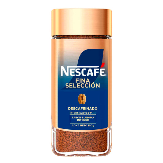 Nescafé Fina Selección Descafeinado 100g | Sabor Intenso