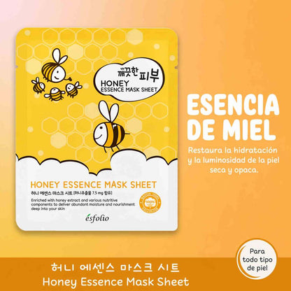 Mascarilla Honey Essence Esfolio Pack De 10 Uni