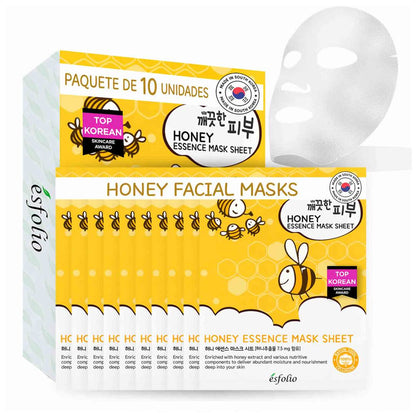 Mascarilla Honey Essence Esfolio Pack De 10 Uni