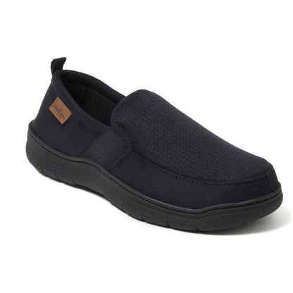 Pantuflas Hombre Dearfoams Cozy Comfort Negro Interior/Exterior DEARFOAMS- Dermocosmetica_belleza_online