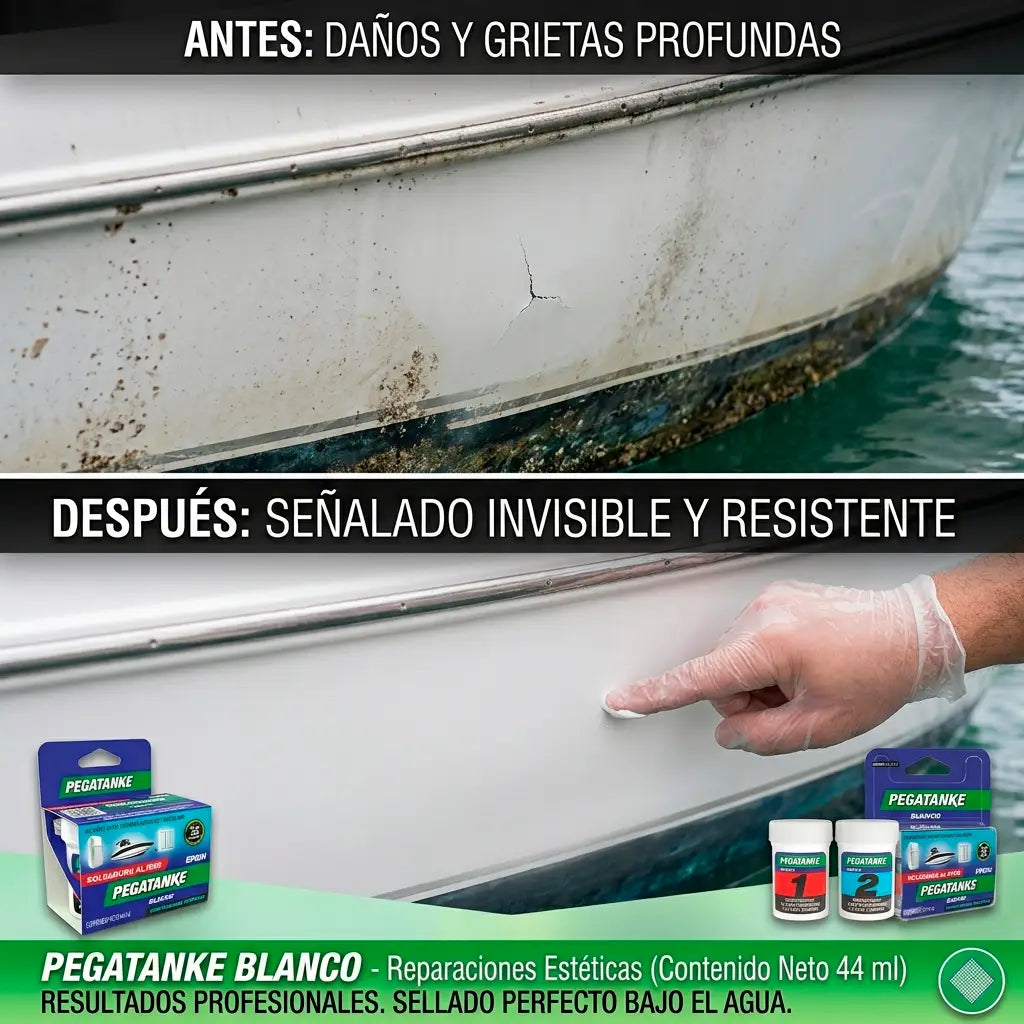 Pegatanke Epoxi soldadura al frío en variantes blanco y negro, adhesivo de 2 componentes para reparaciones