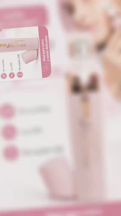 Depiladora Velform Epilwiz USB Rosa