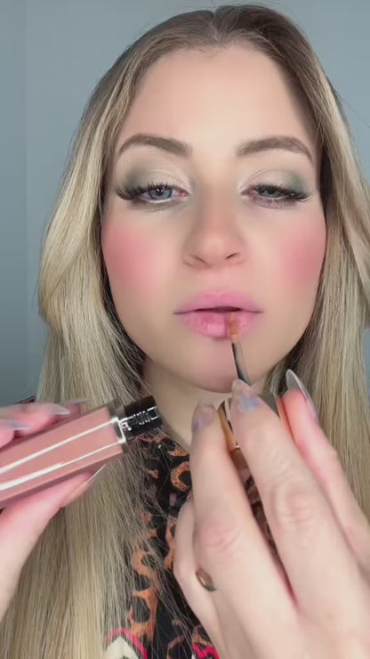 Anastasia Lip Velvet Pink Sand Labial Mousse Acabado Suave