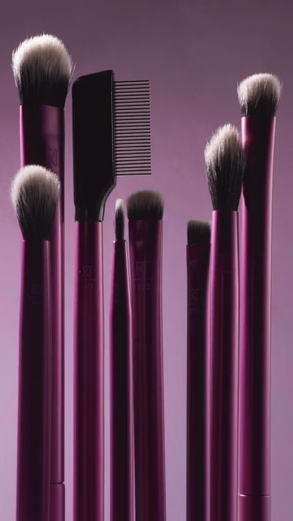 Real Techniques Set 8 Brochas Ojos Rosa – Everyday Essentials