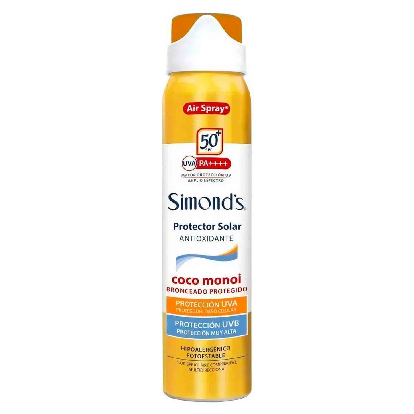 Simonds Protector Solar SPF50 Coco Monoi Air Spray 75 ml