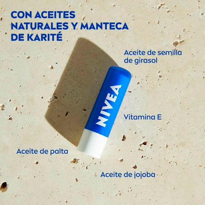 Bálsamo Labial Nivea Original Care 4,8gr NIVEA- Dermocosmetica_belleza_online