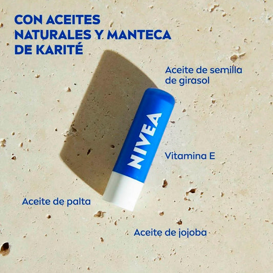 Bálsamo Labial Nivea Original Care 4,8gr NIVEA- Dermocosmetica_belleza_online