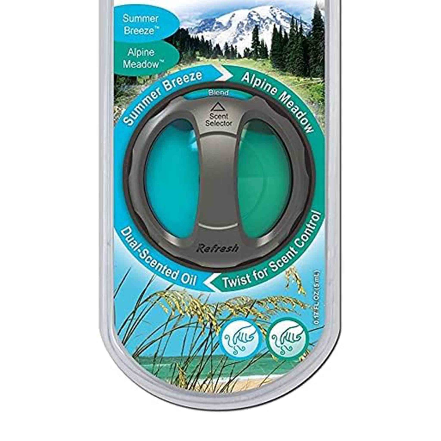 Difusor Auto Refresh Your Car Dual Summer Breeze Alpine Meadow