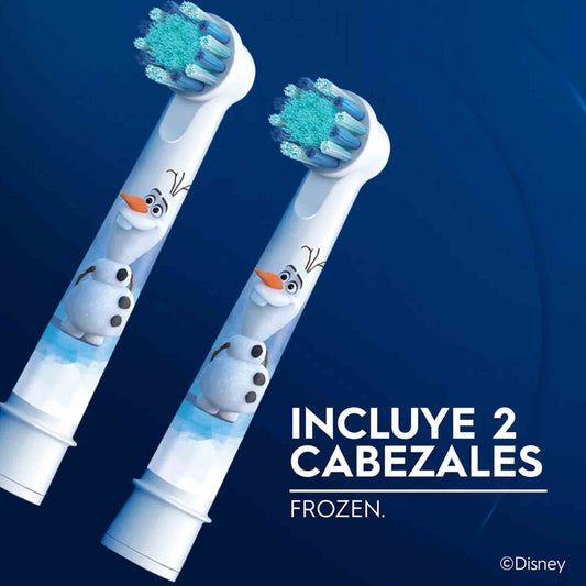 Cabezal Redondo Repuesto Oral-B Frozen Disney – Pack 2 Unidades