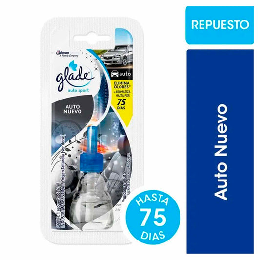 Glade Auto Sport Esencia Recarga Variedades