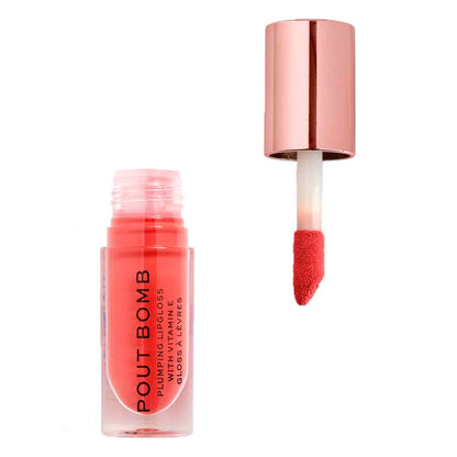 Revolution Bomb Plumping Gloss Peachy – Brillo Labial