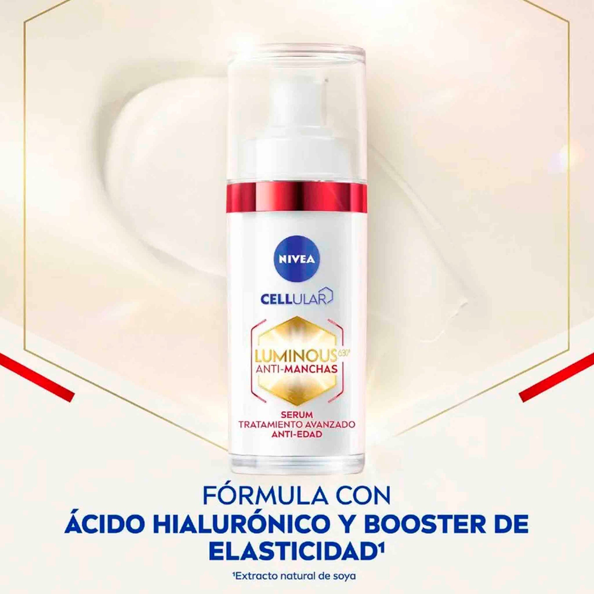 Nivea Luminous 630 Sérum Anti-Manchas Anti-Edad 30 ml – Reduce manchas, arrugas y revela una piel visiblemente más joven NIVEA- Dermocosmetica_belleza_online