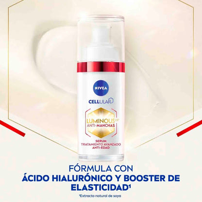 Nivea Luminous 630 Sérum Anti-Manchas Anti-Edad 30 ml – Reduce manchas, arrugas y revela una piel visiblemente más joven NIVEA- Dermocosmetica_belleza_online