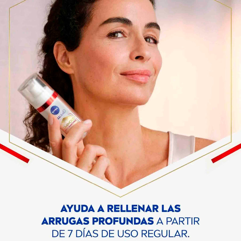 Nivea Luminous 630 Sérum Anti-Manchas Anti-Edad 30 ml – Reduce manchas, arrugas y revela una piel visiblemente más joven NIVEA- Dermocosmetica_belleza_online