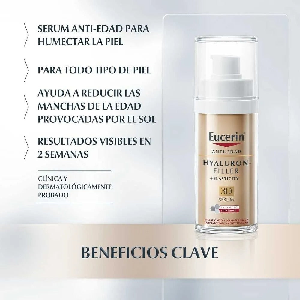 Eucerin Hyaluron Filler+elasticity 3d Serum 30ml Eucerin- Dermocosmetica_belleza_online