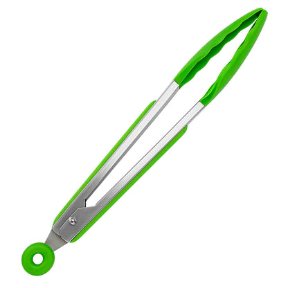 Tenaza de Cocina Core Kitchen 30 cm Silicona Verde Con Bloqueo