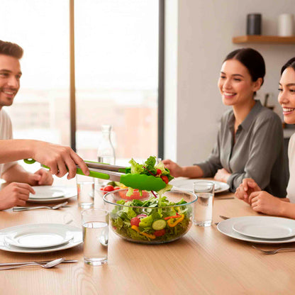 Tenaza de Cocina Core Kitchen 30 cm Silicona Verde Con Bloqueo