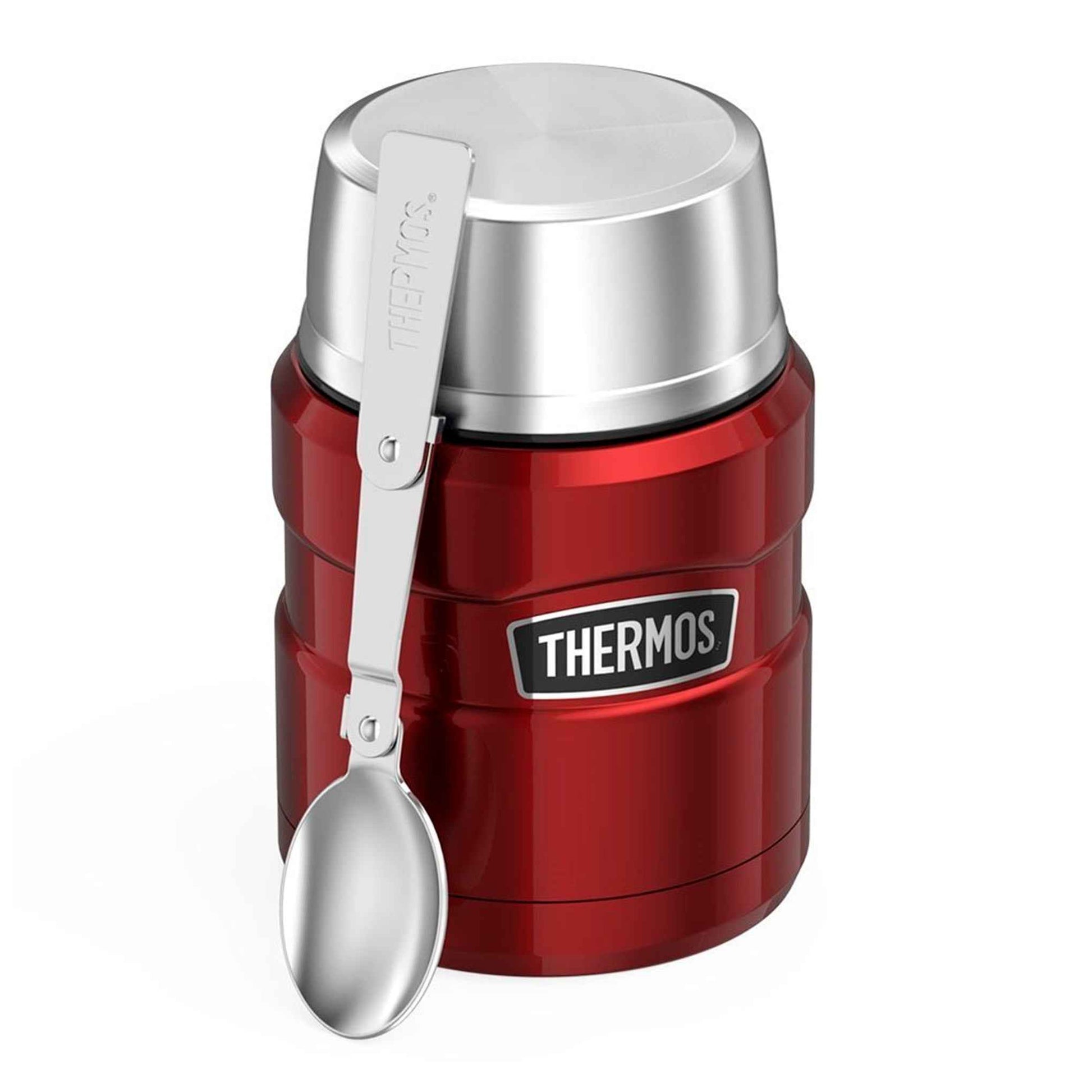 Termo de Comida Thermos King 470 ml – Acero Inoxidable Rojo Thermos- Dermocosmetica_belleza_online