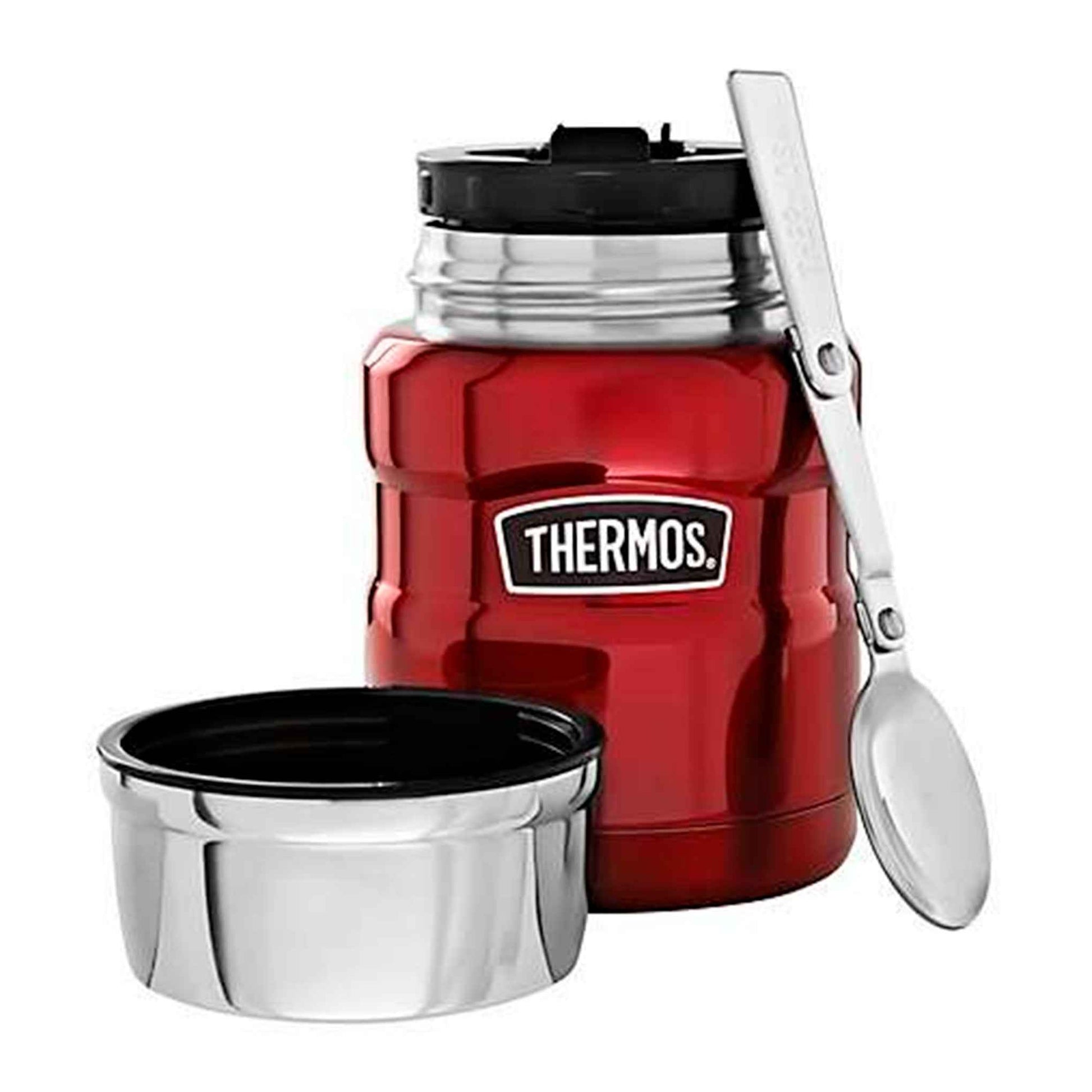 Termo de Comida Thermos King 470 ml – Acero Inoxidable Rojo Thermos- Dermocosmetica_belleza_online
