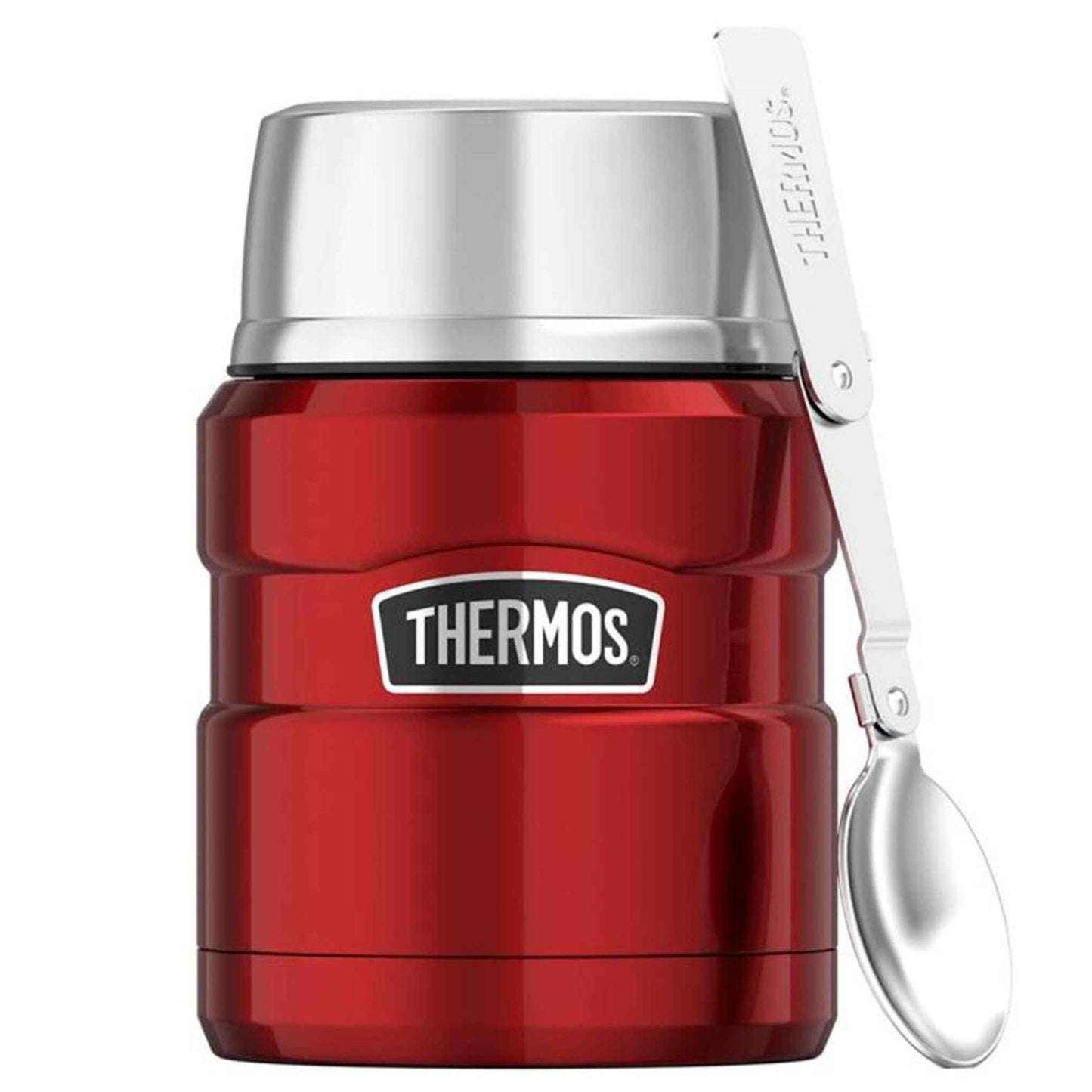 Termo de Comida Thermos King 470 ml – Acero Inoxidable Rojo Thermos- Dermocosmetica_belleza_online