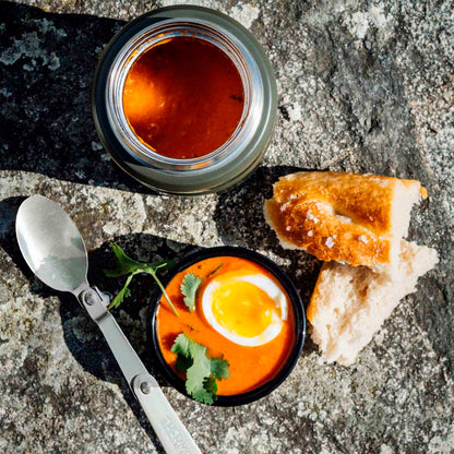 Termo de Comida Thermos King 470 ml – Acero Inoxidable Verde Army THERMOS- Dermocosmetica_belleza_online