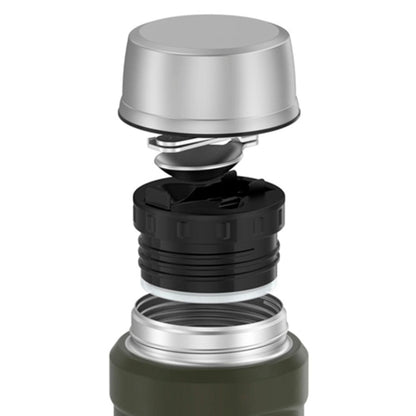 Termo de Comida Thermos King 470 ml – Acero Inoxidable Verde Army THERMOS- Dermocosmetica_belleza_online