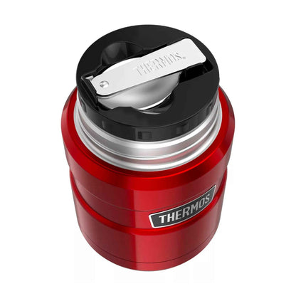 Termo de Comida Thermos King 470 ml – Acero Inoxidable Rojo Thermos- Dermocosmetica_belleza_online