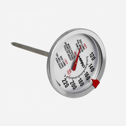 termómetro cocina acero inoxidable para carnes medición hasta 220 grados