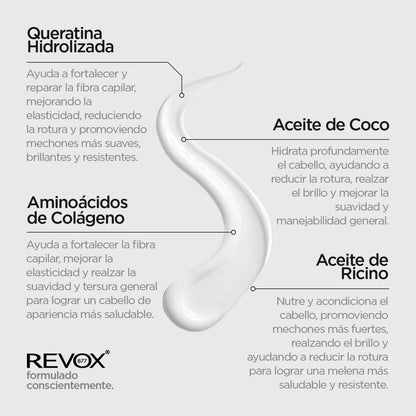 Revox B77 Plex Paso 3 · Tratamiento Fortalecedor para un Cabello Perfecto REVOX- Dermocosmetica_belleza_online