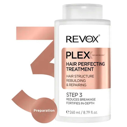 Revox B77 Plex Paso 3 · Tratamiento Fortalecedor para un Cabello Perfecto REVOX- Dermocosmetica_belleza_online