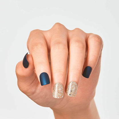 Uñas Postizas Autoadhesivas Kiss Impress Wannabe Star – Color Azul | 30 Unidades IMPRESS- Dermocosmetica_belleza_online