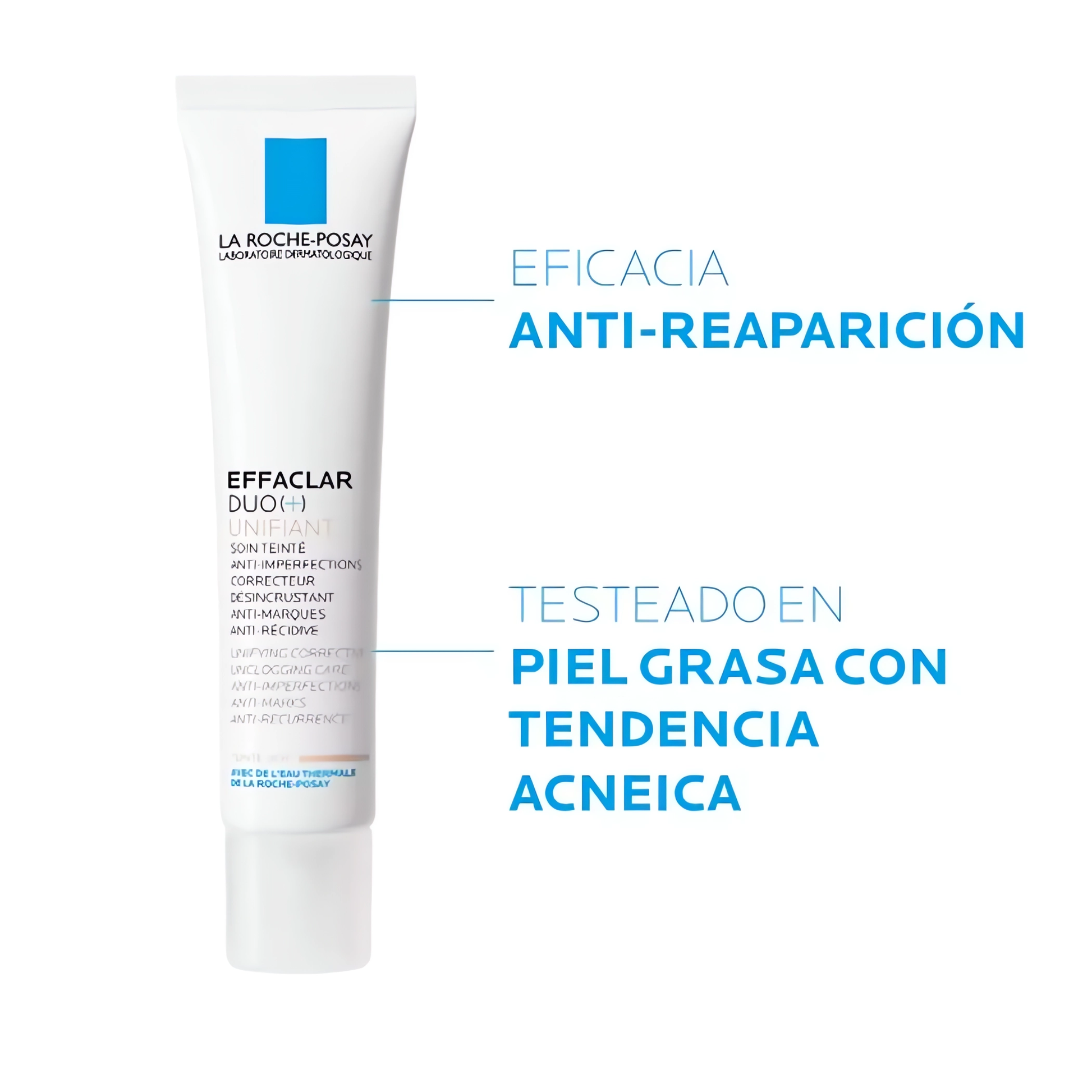 Crema Anti-imperfecciones Effaclar Duo + Unifiant 40 Ml LA ROCHE POSAY- Dermocosmetica_belleza_online