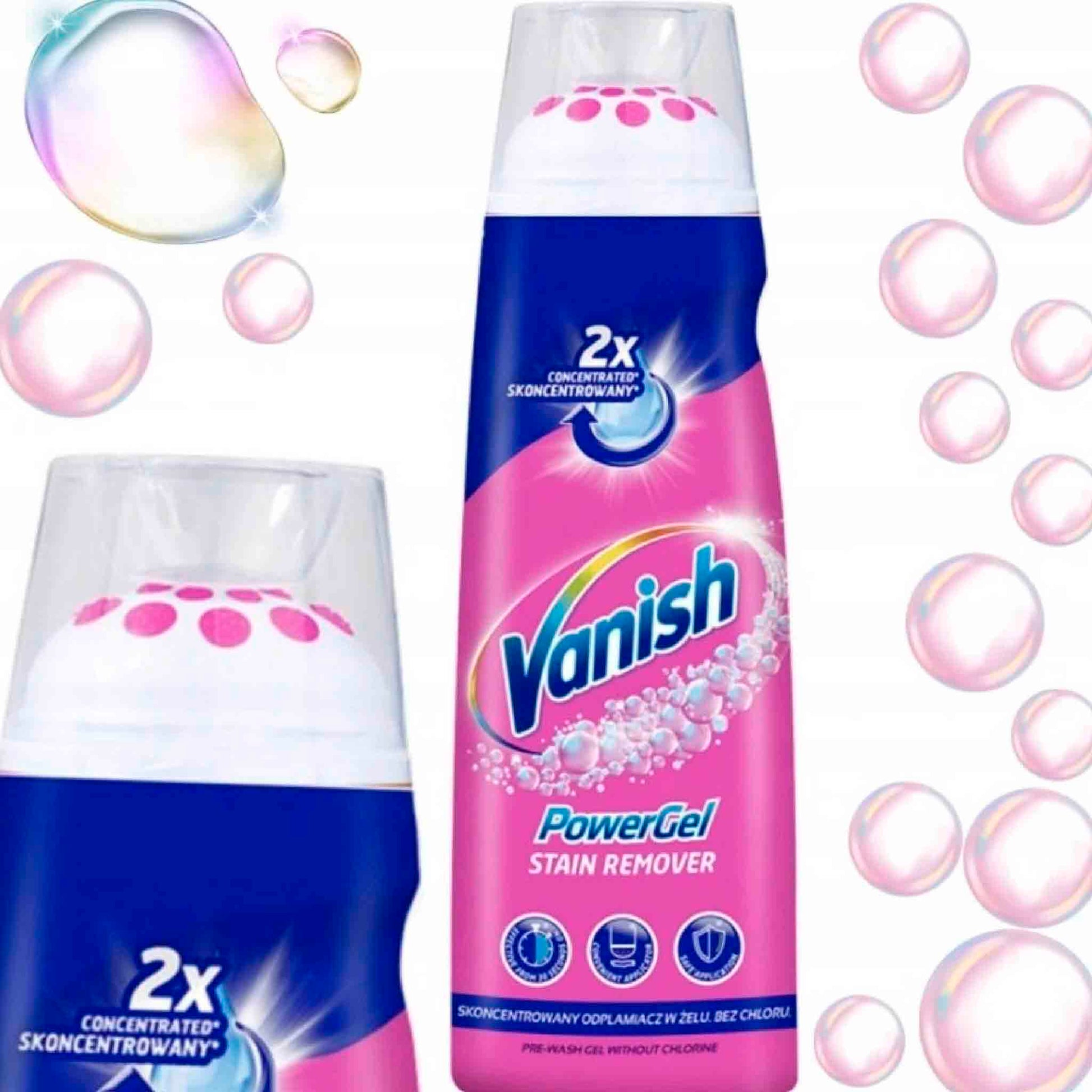 Vanish Powergel 200 ml – Quita Manchas Limpieza Profunda VANISH- Dermocosmetica_belleza_online