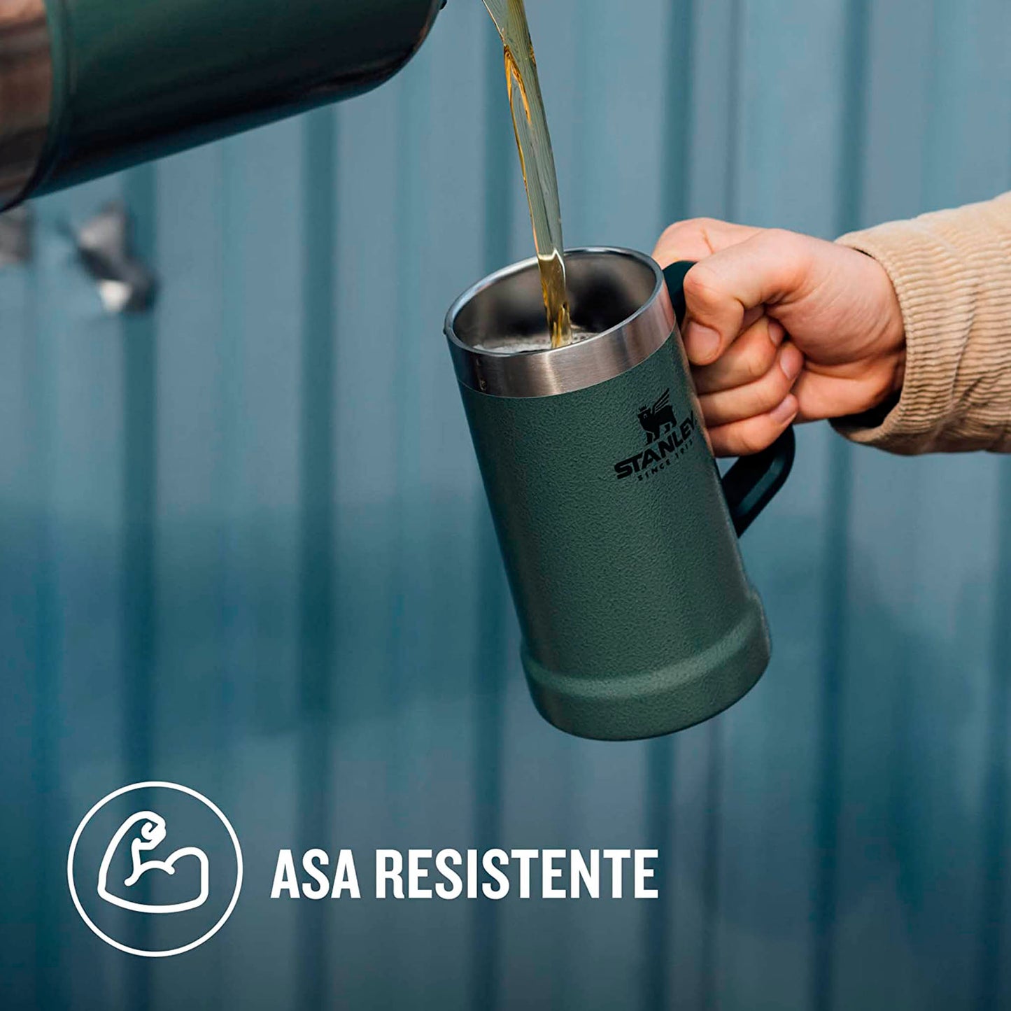 Vaso Stanley Adventure Chop Beer Stein Verde 709ml STANLEY- Dermocosmetica_belleza_online