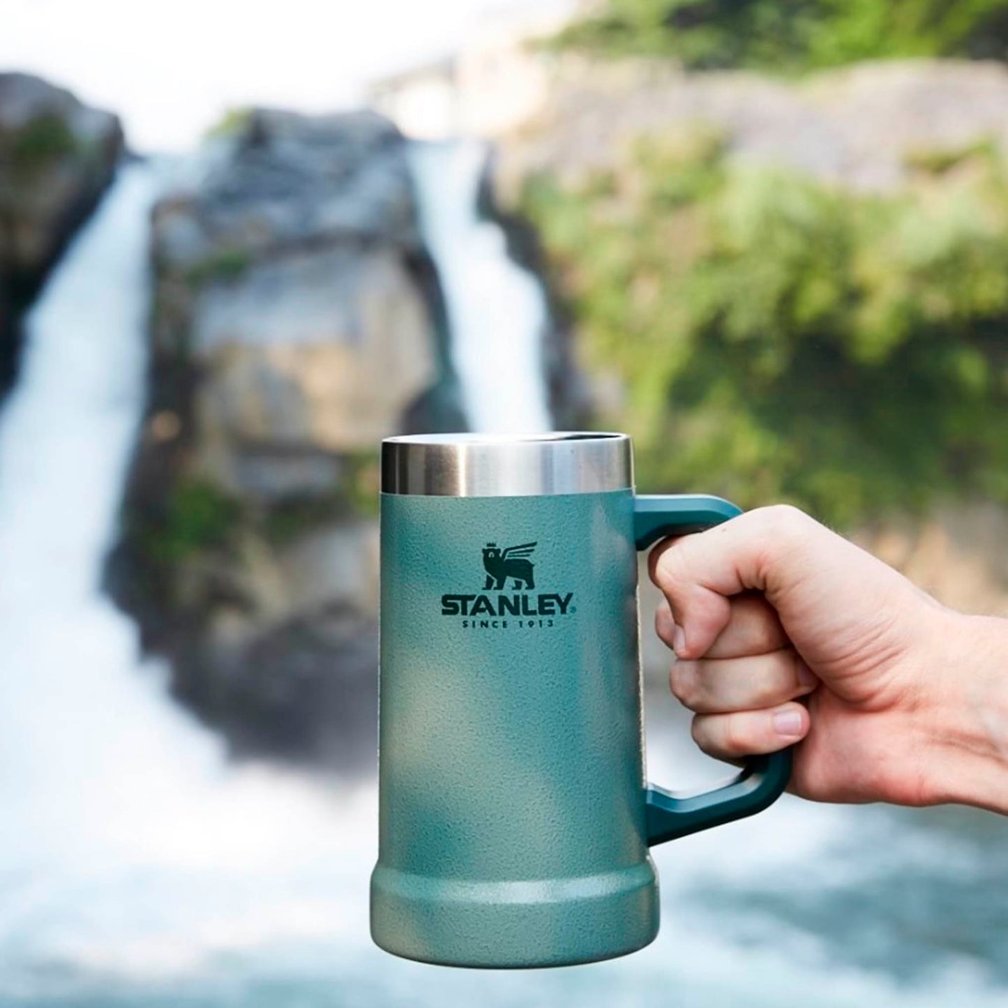 Vaso Stanley Adventure Chop Beer Stein Verde 709ml STANLEY- Dermocosmetica_belleza_online