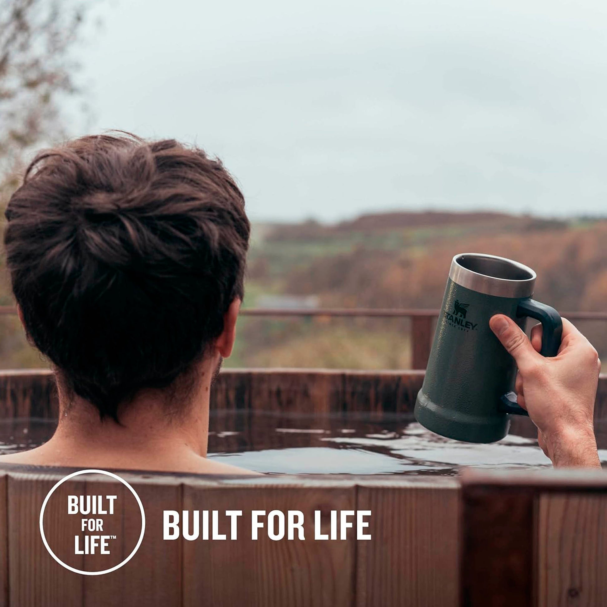 Vaso Stanley Adventure Chop Beer Stein Verde 709ml STANLEY- Dermocosmetica_belleza_online