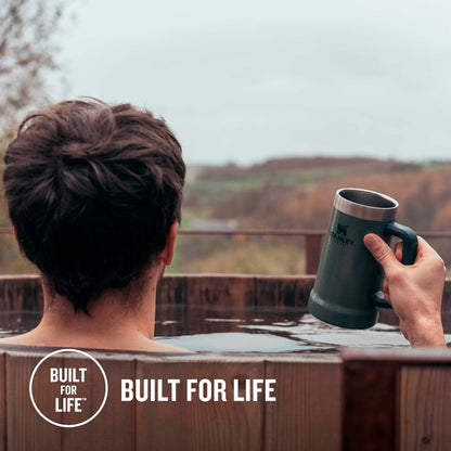 Vaso Stanley Adventure Chop Beer Stein Verde 709ml STANLEY- Dermocosmetica_belleza_online