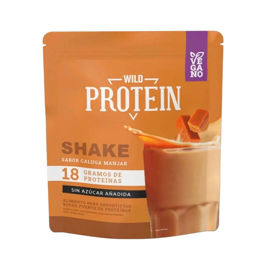 Proteína Vegana en Polvo Shake Wild Foods Manjar 350 g